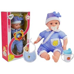  Punčka modra oblačila 45cm Cene