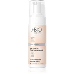beBIO Natural Foam Toner Warm Blonde pjena za toniranje za kosu 120 ml Cijene