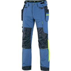Canis Radne pantalone Naos HV žuta/ plava Cene