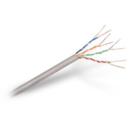 AISENS Kabel de rdeč rj45 cat.5e utp rigido awg24 gris 305m, (20755030) Cene