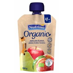 Nutrino Organic kašica hruška, jabolko in breskev 100 g 1040186 Cene