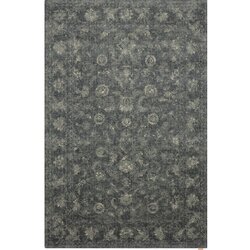 Agnella Siva volnena preproga 230x340 cm Calisia Vintage Flora – Cene