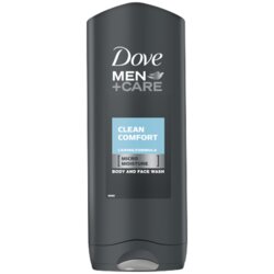 Dove Men + Care Clean Comfort gel za prhanje za telo in obraz 400 ml za moške Cene