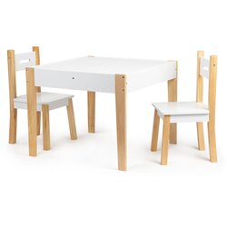 ECO TOYS miza s predalom za igrače in dva stola Cene