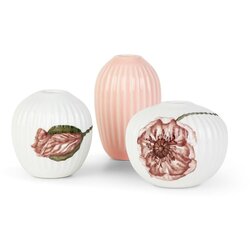 Kähler Design Komplet 3 miniaturnih porcelanastih vaz Hammershøi Poppy Cene