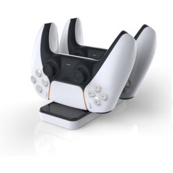 Docking station DOBE drzac sa USB punjačem za 2 PS5 kontrolera TP5-0504 crno-beli Cene