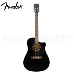 Fender EL. Akustična gitara CD-60SCE Dreadnought, Black Cene