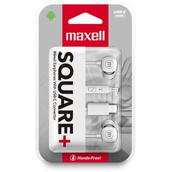Maxell, savio Maxell SQUARE+ USB-C slušalice, bijele 348567 Cene