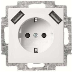Busch-Jaeger SCHUKO-2x USB vtičnica 20 EUCB2USB-914, (20888070) Cene