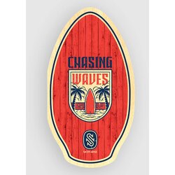 Skim One Wood Chasing Waves 90 X 51 Bodyboard red Cene
