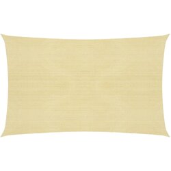 vidaXL Jedro za zaštitu od sunca 160 g/m² bež 2 5 x 5 m HDPE Cijene