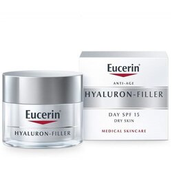Eucerin Hyaluron Filler dnevna krema za suhu kožu SPF15 Cene