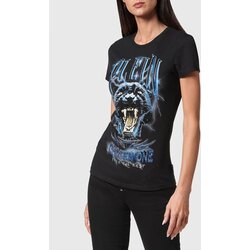 Philipp Plein Ženska majica kratkih rukava FABCWTK2576PJY002N-02, Crna Cene