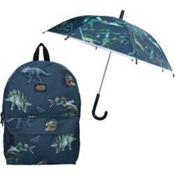 SKOOTER Ranac i kišobran za dečake Dino, Teget Cene