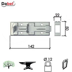 Dabel reza za katanac 104 ZnB 142x50mm DP1 Cene