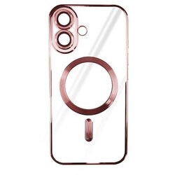 Magsafe silikonska maska za iphone 16+/ roza Cene