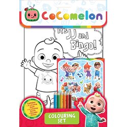 Commodore Cocomelon:bojanka s bojicama i naljepnicama Cene