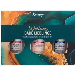 Kneipp Bath Oil Wellness set: Back Comfort (Rücken Wohl) 20 ml + Almond Blossom (Mandelblüten Hautzart) 20 ml + Deep Relaxation (Tiefen Entspannung) 20 ml Cene