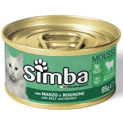 Simba pašteta za mačke - teletina i bubrezi 85g Cene