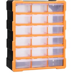 vidaXL organizator z 18 predali 38x16x47 cm, (20767558) Cene