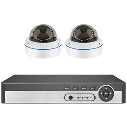 MISECU 8CH POE Dome Varnostna Kamera Sistem, 5MP Resolucija, Nočno Vidjenje do 25m, None, 8CH NVR 2PCS KAMER, (5000136863) Cene