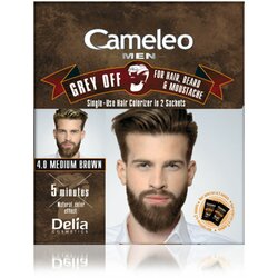 Delia farba protiv sedih za kosu, bradu i brkove cameleo men 4.0 srednje smedja 2x15ml Cene