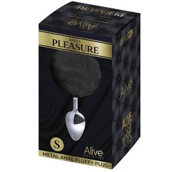 Alive Analna kupa Metal Anal Fluffy Plug S Cene