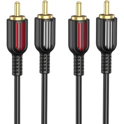 Borofone Kabel BL13 - 2RCA na 2RCA - 1,5m - Crna KP28006 Cene