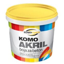 Boja za beton siva 0,75 KEMOAKRIL Cene