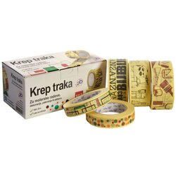 2b Solvent Dekorativna krep traka SET 5u1 P Cene