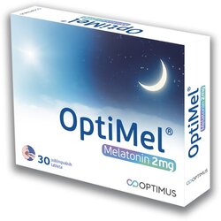 Optimus pharmaceuticals optimel melatonin 2mg a30 Cene