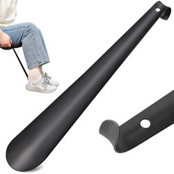 Duga inox žlica za obuvanje 58 cm crna Cene