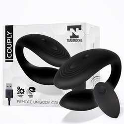 TARDENOCHE Couply Couple Toy with Remote Control Liquid Silicone Black Cene