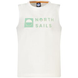 North Sails dječja bijela majica bez rukava Cijene