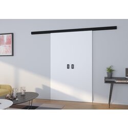 ADRK Dvokrilna drsna stenska vrata TOPPO 126 cm - BELA-RNA Cene