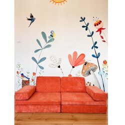 Atelier Del Sofa puzzle - orange orange 2-Seat sofa-bed Cijene