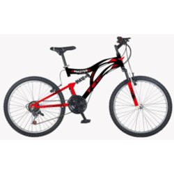 Belderia Brdski bicikl Tec Master 26", crno-crveni Cene