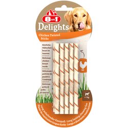 8in1 Delights Twisted Sticks piščanec za majhne pse - 20 kosov Cene