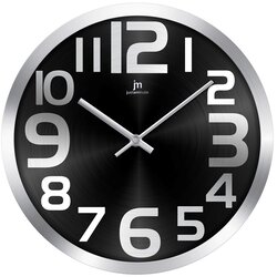 Lowell Stenska ura 29cm / 14972gn / okrogla / črna / steklo, kovina, (20515716) Cene