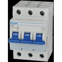 Doepke 09914296 Zaštitna sklopka za vodove 3-polni 32 A 230 V, 400 V Cene
