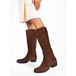 Sergio Leone Brown women's insulated boots Cijene