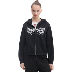 Cropp ženska majica s kapuljačom - Crna 3693W-99X Cijene