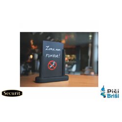 SECURIT Stolna ploča za kredu 21 x 30 cm, Crna Cene