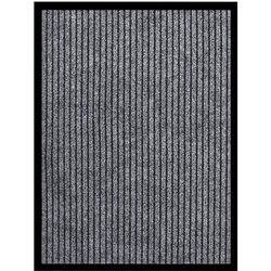vidaXL Predpražnik črtast siv 60x80 cm, (20768500) Cene