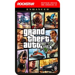 Grand Theft Auto 5 Enhanced - Rockstar koda brez škatlice (WINDOWS PC) Cene