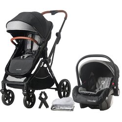 Coccolle amani kolica 3u1 - crna Cene
