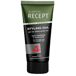 Recept Gel za oblikovanje kose Styling, 150ml Cene