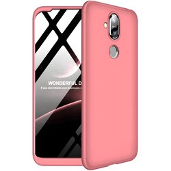 GKK Zaščitno ohišje 360 - Sprednji in zadnji pokrov Nokia 8.1/X7 - Roza Cene