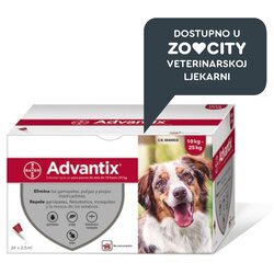 Advantix Elanco ampula za pse od 10-25 kg, 1 komad Cene