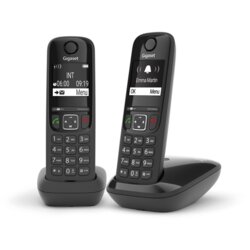 Gigaset AS690 telefonski inlatambrični duo negro, (20576003) Cene